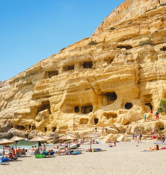 Matala beach