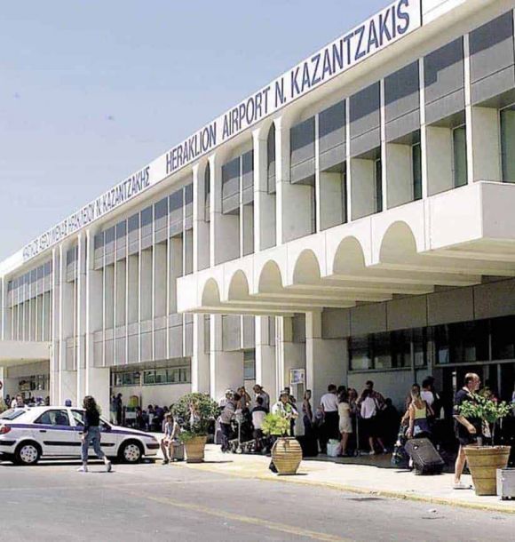 Heraklion airport Nikos Kazantzakis