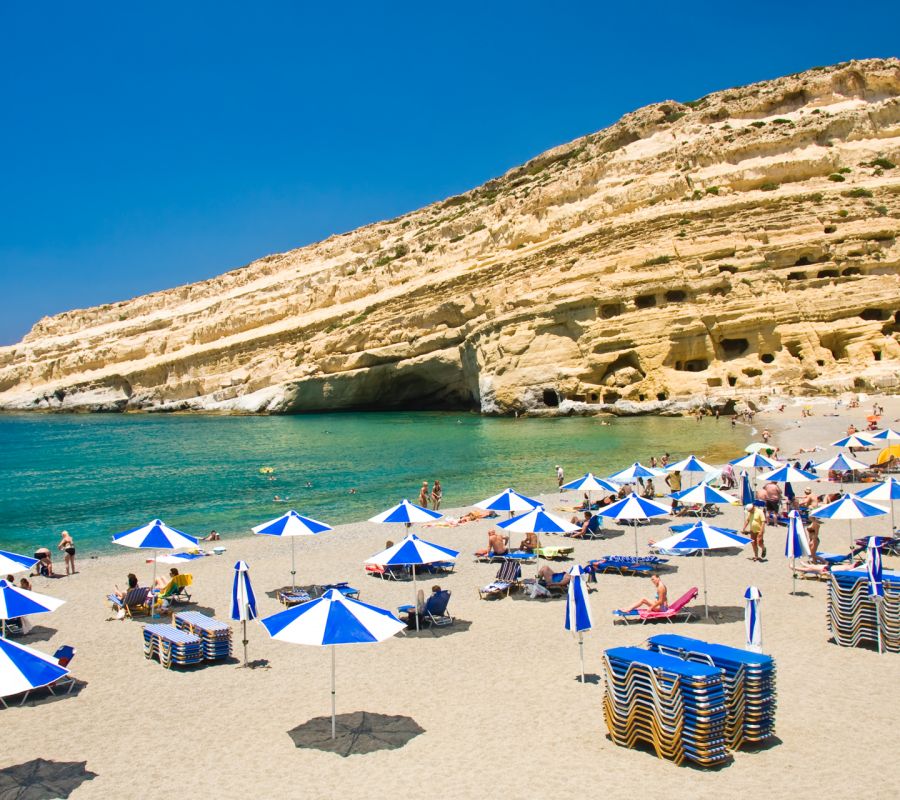 Matala beach