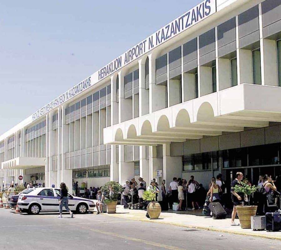 Heraklion airport Nikos Kazantzakis