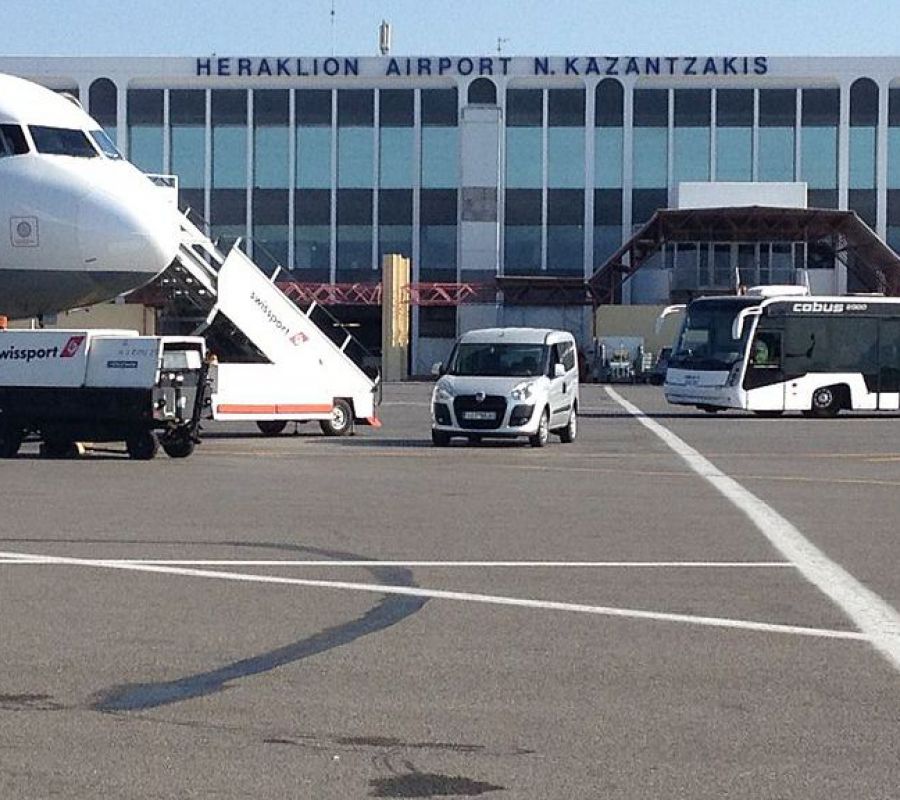 Heraklion airport Nikos Kazantzakis