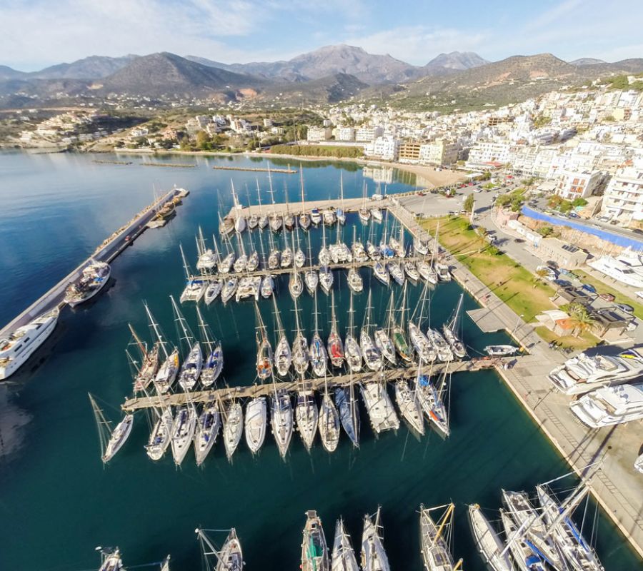 The Port of Agios Nikolaos